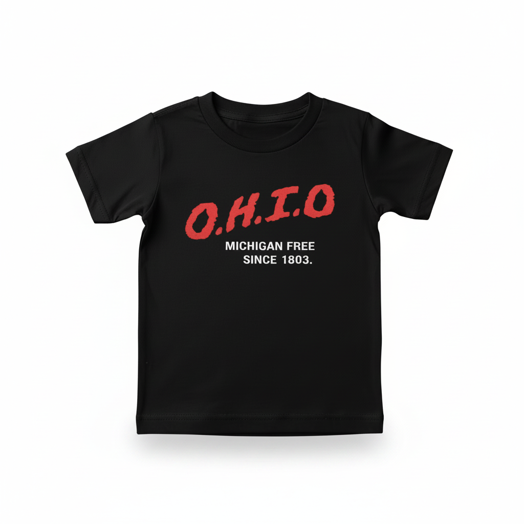 Tee product photo on a white background